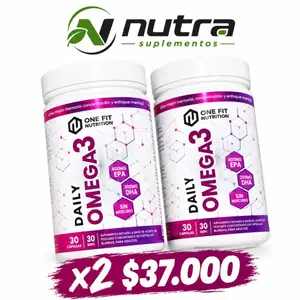 Promo 2 Omega 3 One fit 30serv. en Nutra Suplementos