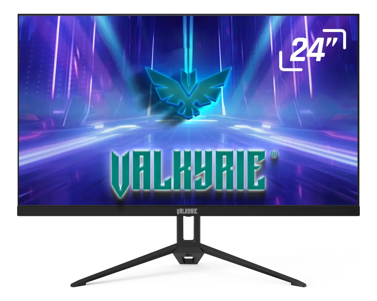 Monitor Valkyrie VH2410V2 24 Pulgadas 200Hz 1ms IPS HDR GSync Verde Musgo