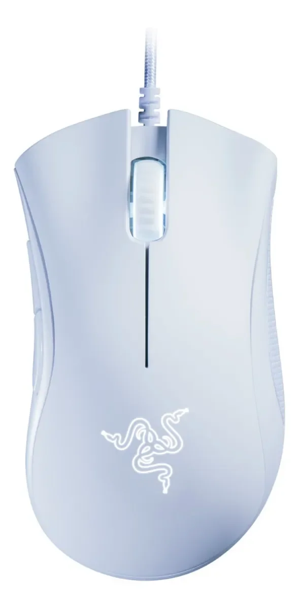 Mouse gamer de juego RazerDeathAdder Essential RZ0103850100R3U1 blanco