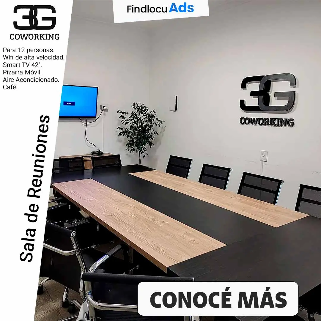 Conoce mas de 3G Coworking